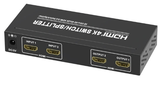 8ktimes Pro Switch SW2023 4K30 2 HDMI Input to 2 HDMI Output