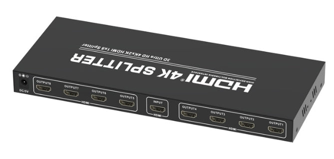 8ktimes Pro Splitter SP1083 4K30 1 HDMI Input to 8 HDMI Output